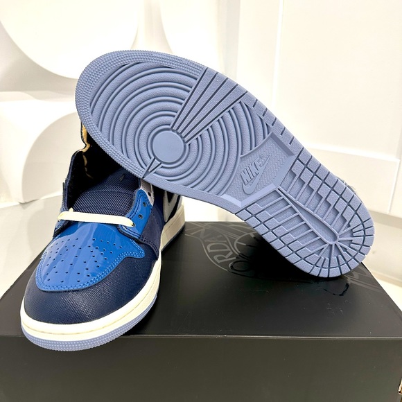 Jordan 1 Mid SE Craft- French Blue - Picture 5 of 6